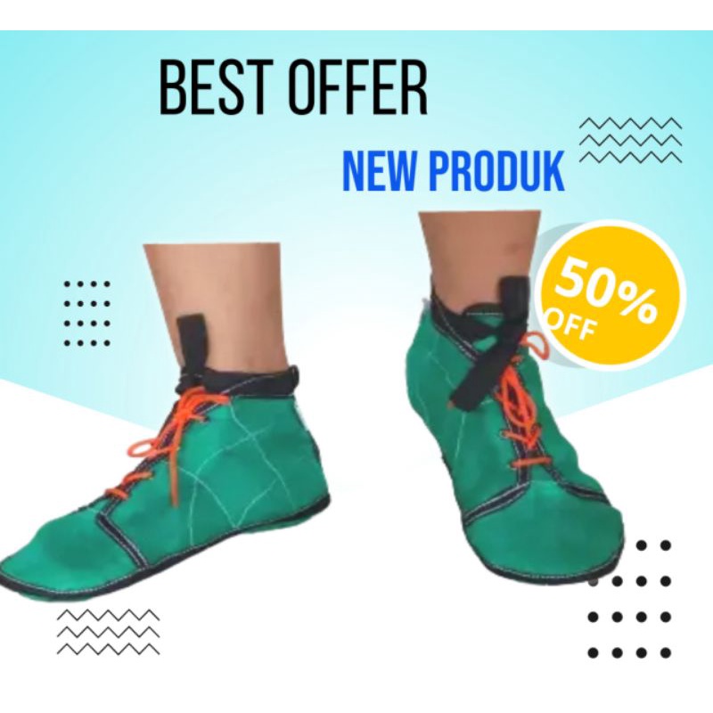 SEPATU BOOT SAWAH / SEPATU PETANI / SEPATU NELAYAN / SEPATU TANDUR / SEPATU MANCING / SEPATU ANTI KE