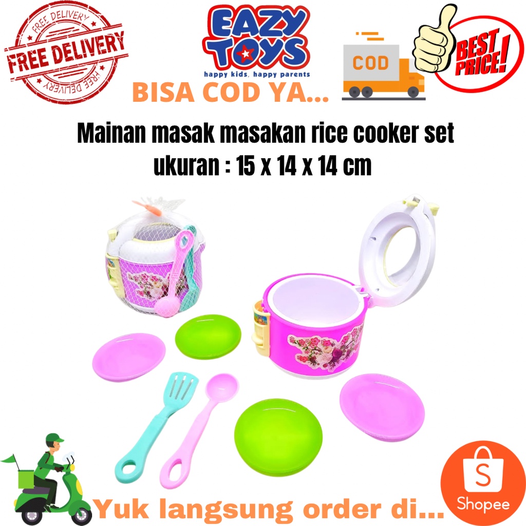 MAINAN MASAK MASAKAN KITCHEN SET RICE COOKER MINI OCT2200