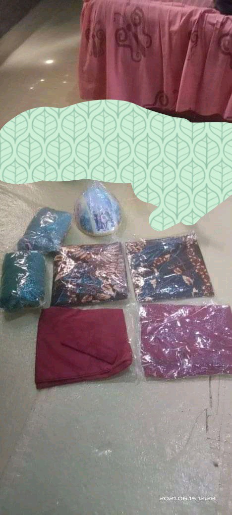 Batik Couple Gamis Batwing Baju Pesta Kondangan Lamaran Tunangan Murah Berkualitas Keren Tebaru