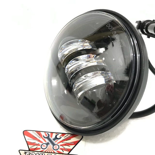 Headlamp Daymaker Honda C70 ST Gorilla Vespa Diameter 4,5  Lampu Depan Led