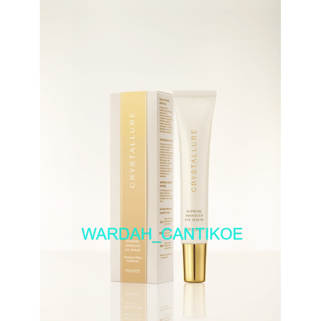 Wardah Crystallure Supreme Advanced Eye Serum WARDAH_CANTIKOE