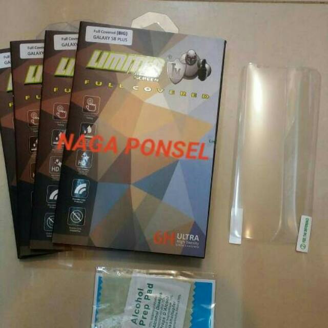 Anti gores full screen curve / anti shock samsung S8 plus anti gores S8 plus