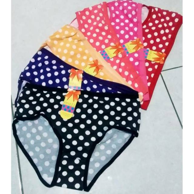 12PCS CD WANITA MOTIF XL