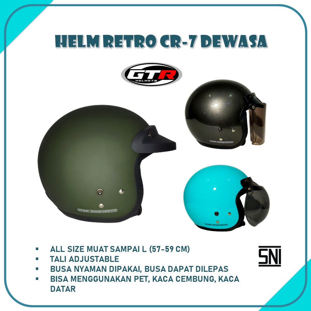 Helm Bogo model CR-7