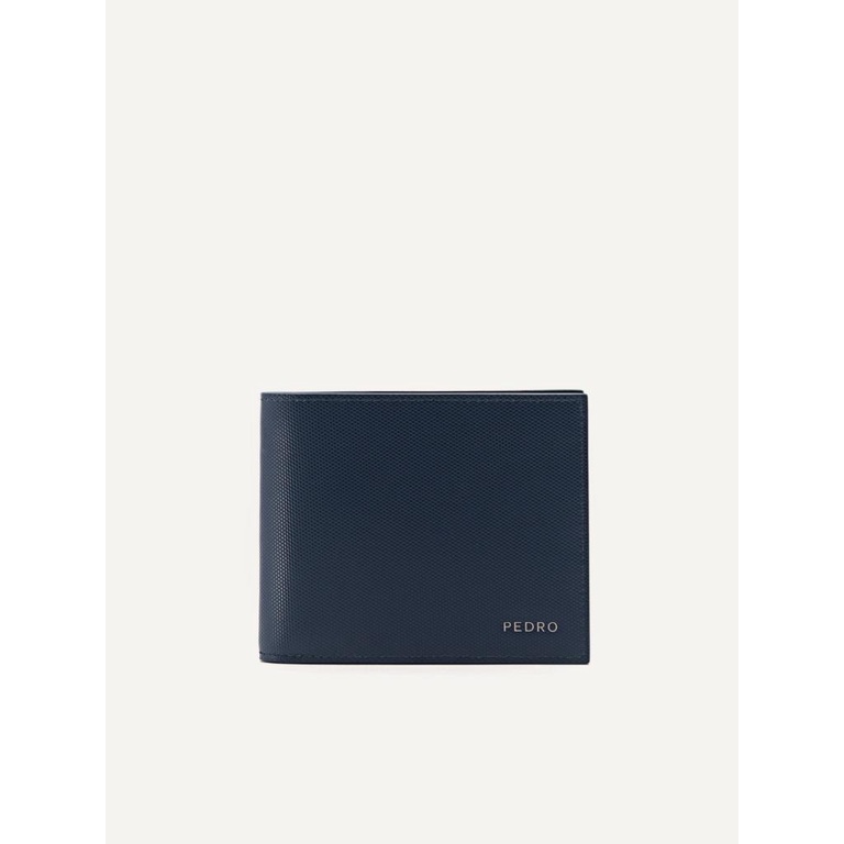 DOMPET KULIT PRIA PEDRO ORIGINAL BRANDED BIRU NAVY PM050