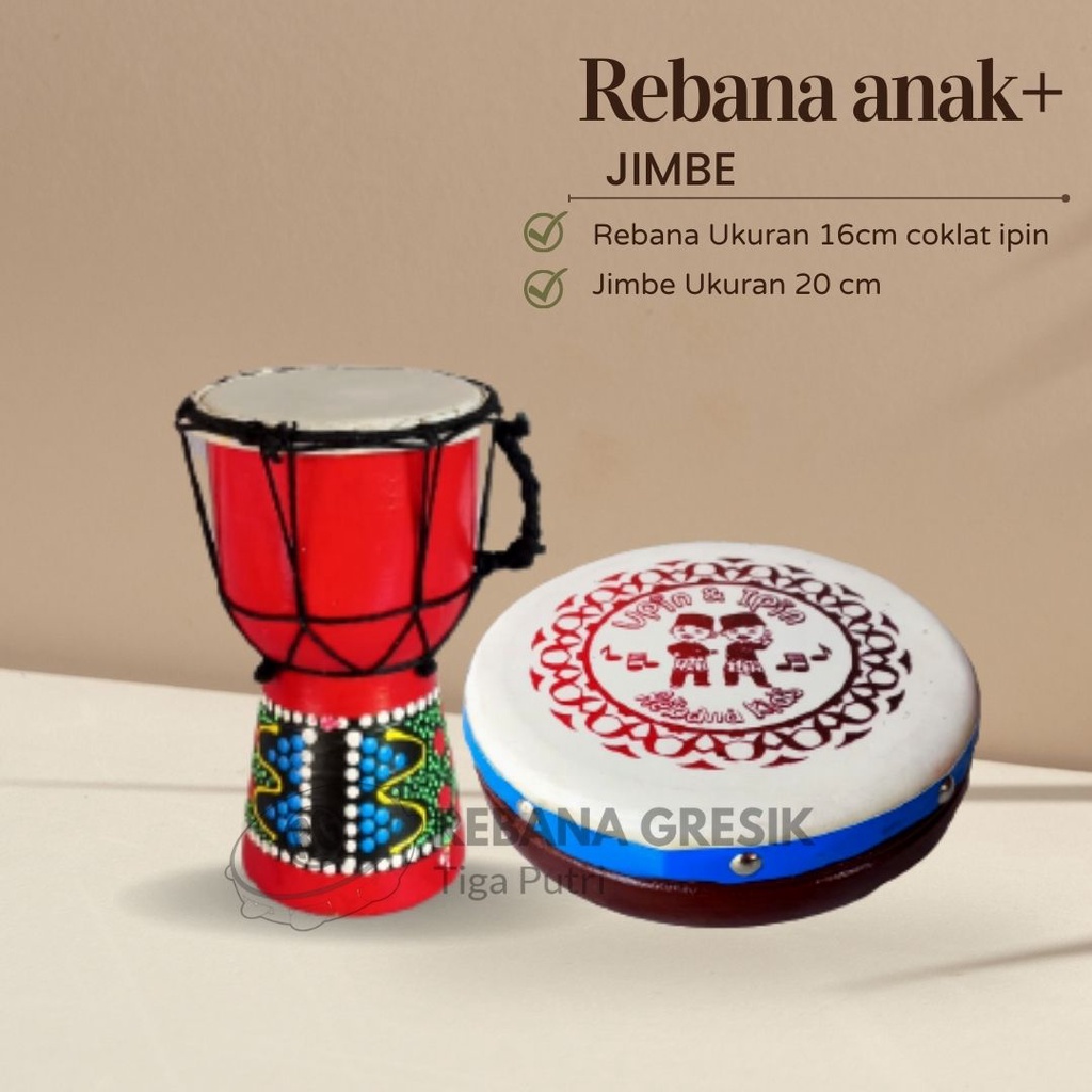 Rebana Hadroh Murah Satu Paket Anak