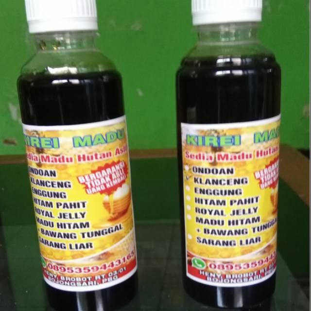 

Madu hutan klanceng/trigona/lanceng