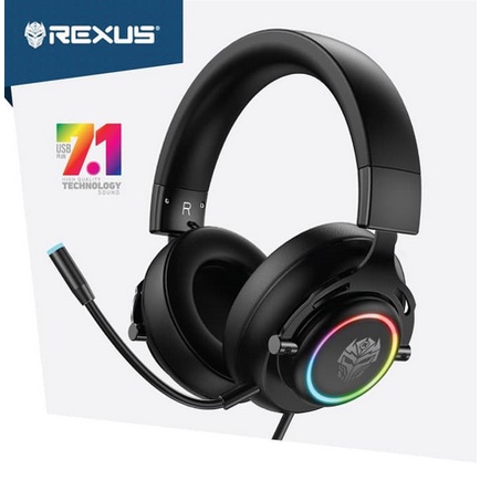 Headset Rexus HX 20 RGB / Headset Gaming HX 20 RGB