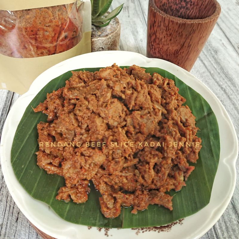 

Rendang Beef Slice Kadai Jennie 250 gr