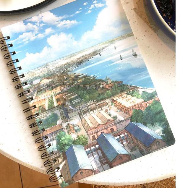 

Diskon Lebaran®,.N9293♠ Notebook Spiral B5 japan country scenery 3006.s✜ "Makasih