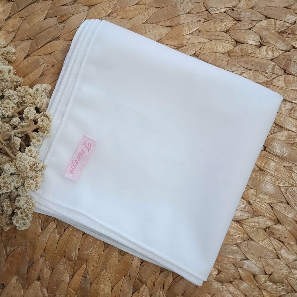 (PART 1)PASHMINA 200x75 SET CADAR/PASHMINA CERUTI SYARI/PASHMINA JUMBO-white