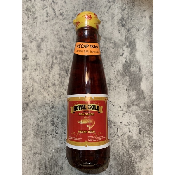 

Kecap Ikan Royal Gold 200ml | Royal Gold Fish Sauce Thailand