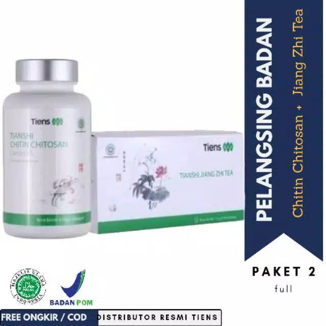 Obat Pelangsing Badan Terbaik | Menurunkan Berat Badan Tiens | Diet | Paket 2 by Tiens_id.Shop
