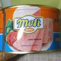 

Meli pork luncheon meat 397g/daging babi kaleng/kornet babi kaleng NON HALAL IMPORT SINGAPORE