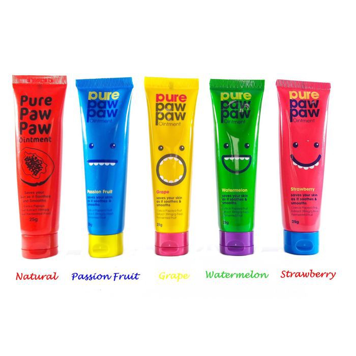 PURE PawPaw Papaw Paw Paw Paw-Paw Ointment 25g 25 gr Lucas Lipbalm
