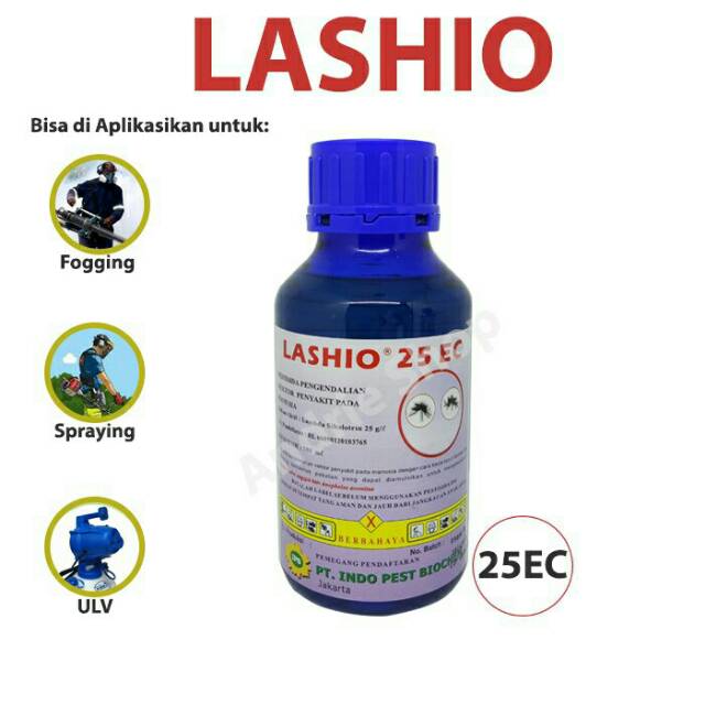 Lashio 25 EC Obat Fogging untuk Nyamuk DBD