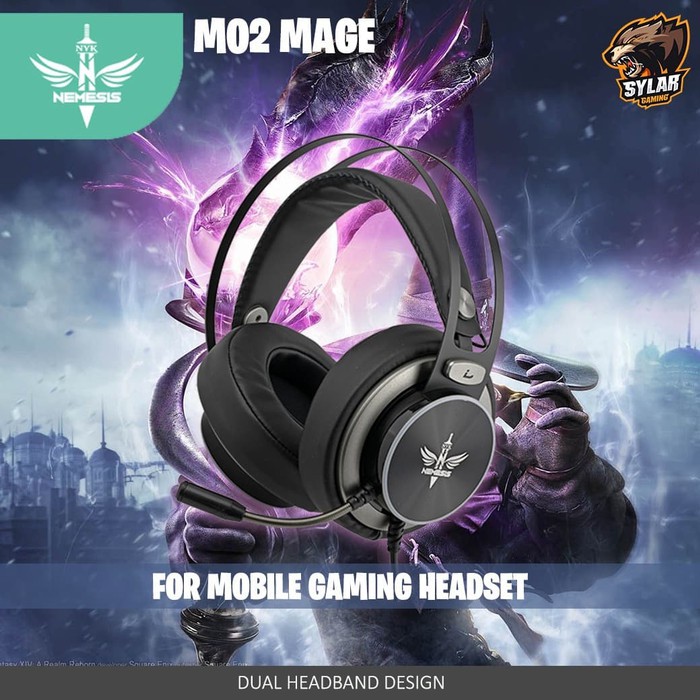 Headset Gaming NYK MAGE HS-M02