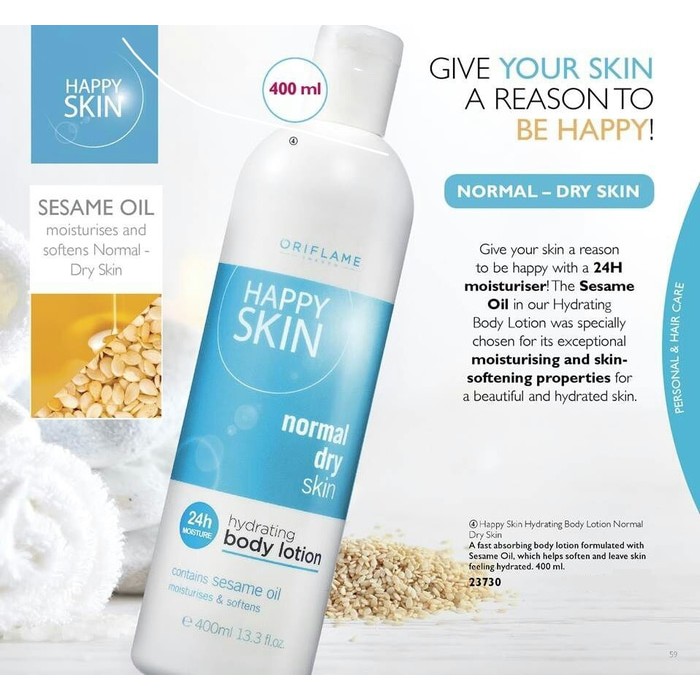 HAPPY SKIN - NORMAL DRY SKIN BODY LOTION