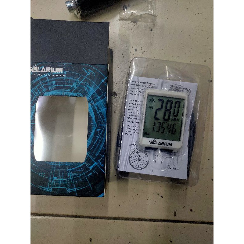 speedometer sepeda wireless SOLARIUM