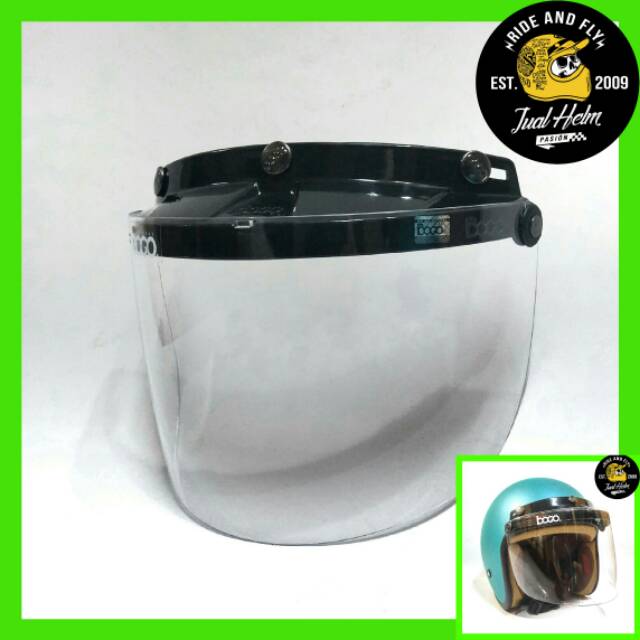 Kaca Helm / Kaca Bogo Original / Kaca Bogo Clear