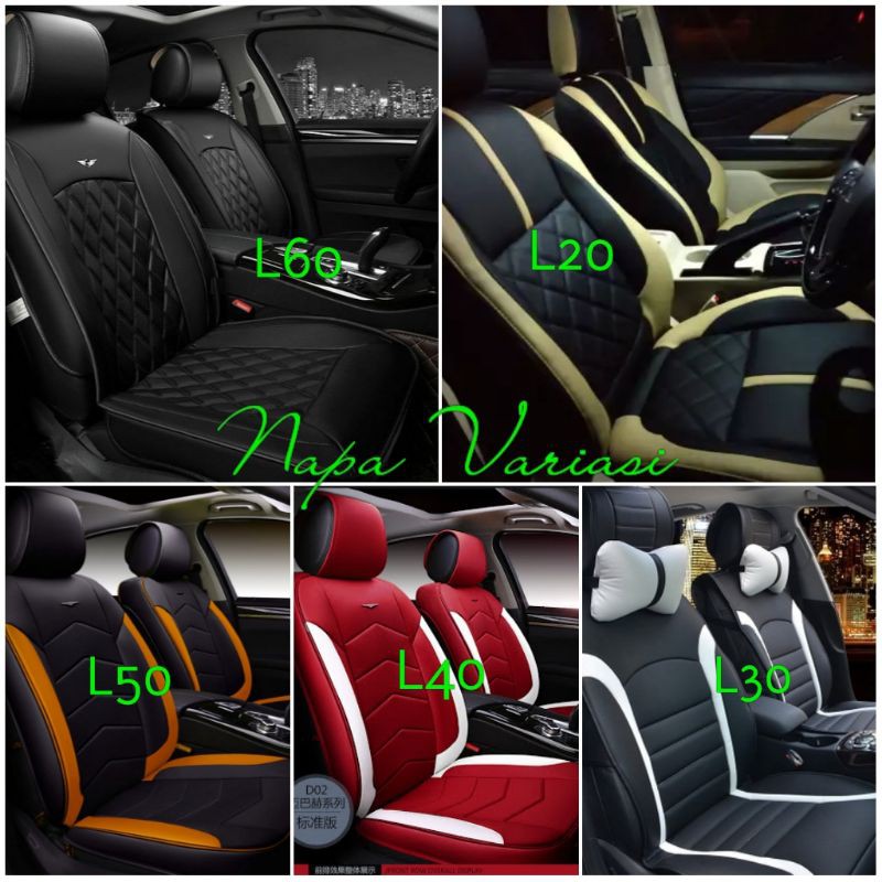 Sarung Jok Mobil Grand max Canter L300 Hilux Singel Cabin - Pick Up Motif