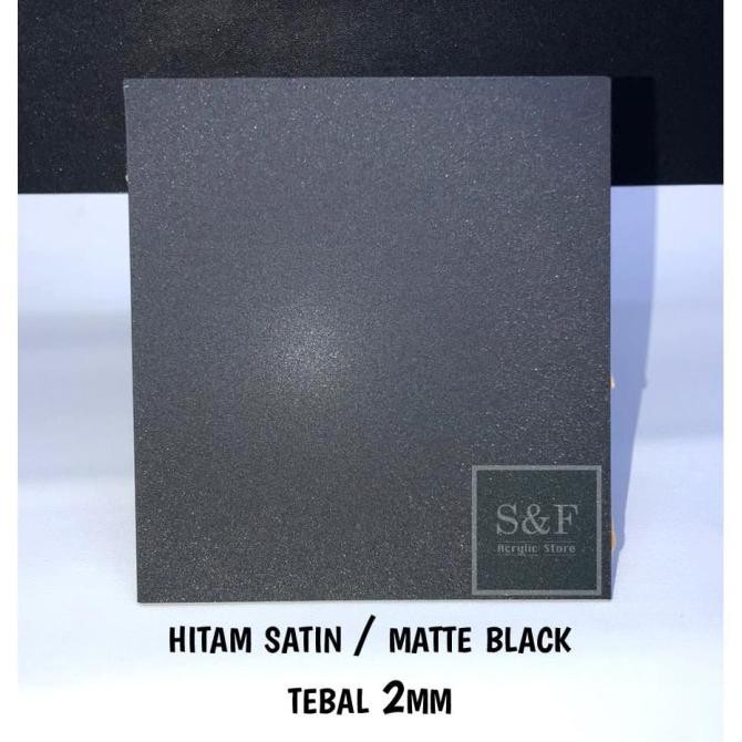 Yang Dicari] Acrylic Lembaran / Acrylic Hitam Solid Motif Pasir / Akrilik Lembaran