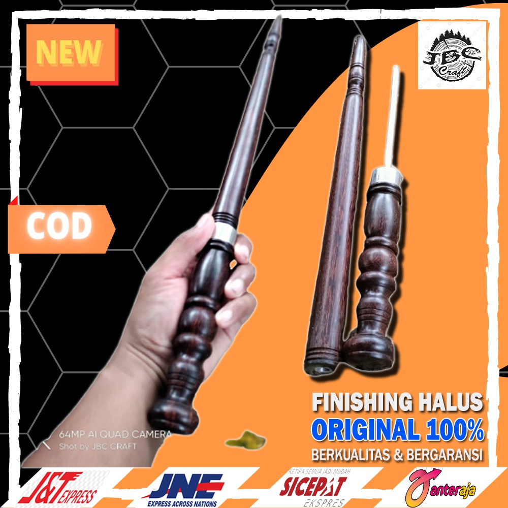 TONGKAT KOMANDO BAHAN KAYU GALIH ASEM