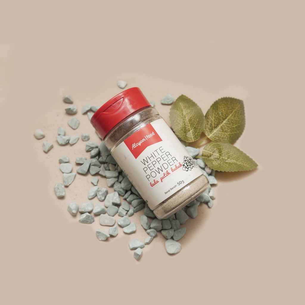 

Lada Putih Bubuk Premium @Alcyon Food