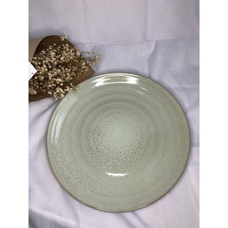 PIRING KERAMIK AESTETIK RUSTIC PIRING MAKAN DINNER PLATE 