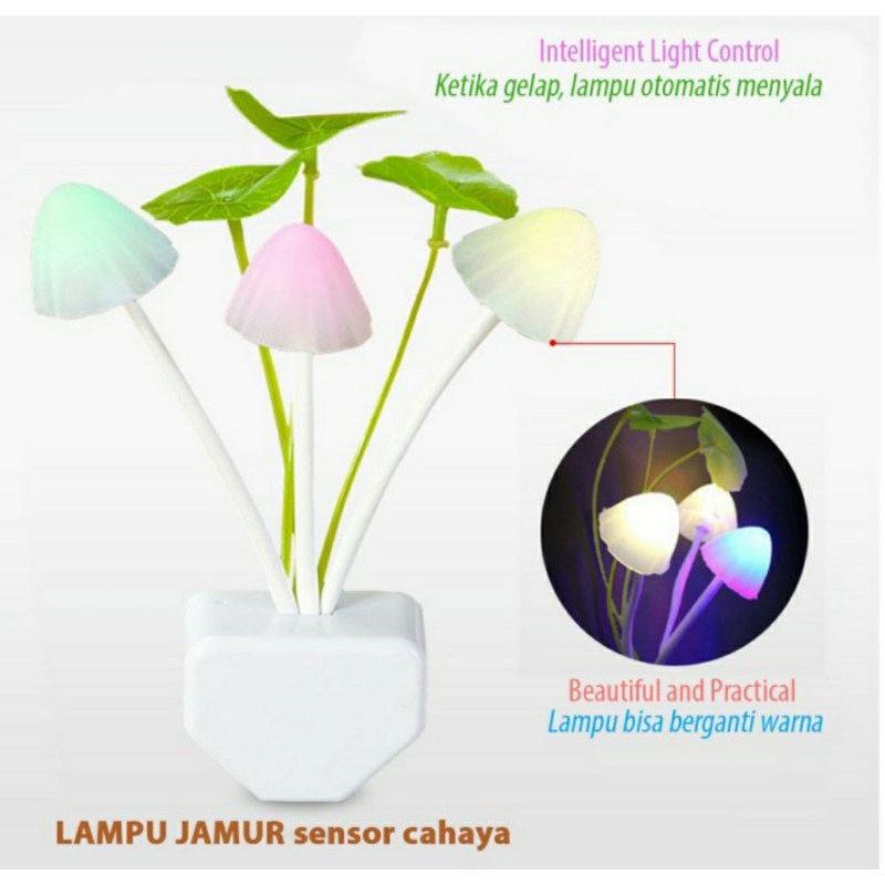 Jual Lampu Tidur Jamur Mini Avatar Sensor Unik Shopee Indonesia