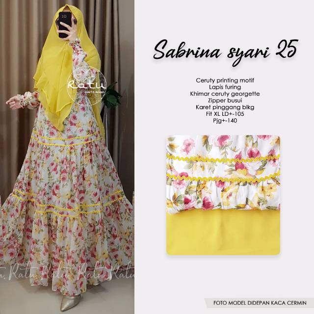 Sabrina syari 25 by Ratu