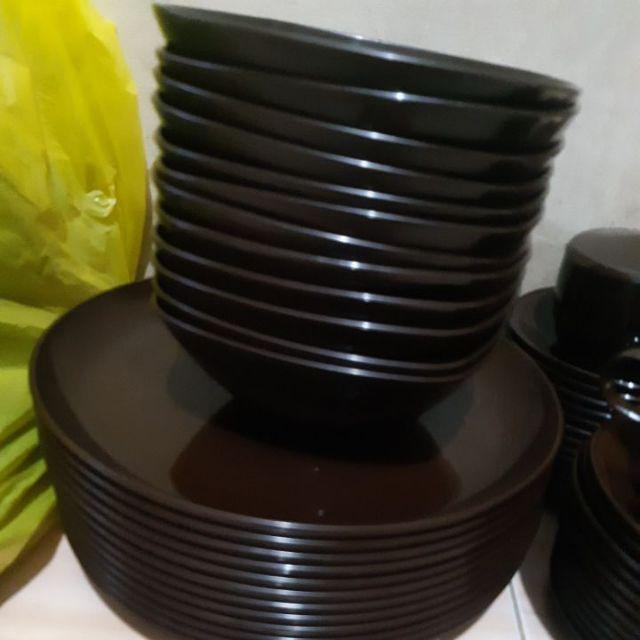 Paket Piring Kotak & Mangkok Kotak Kode:p3