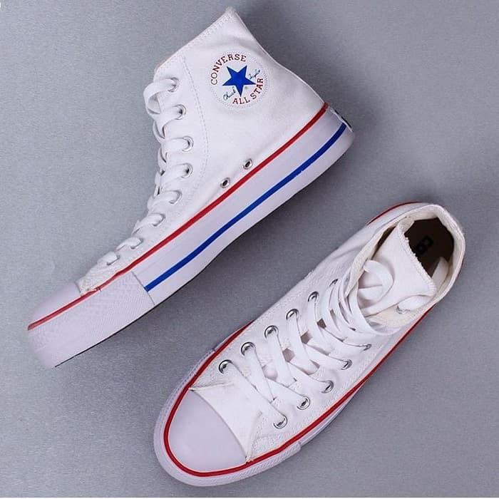 Bisa COD Sepatu converse All star Putih Tinggi HI off white original premium Terlaris