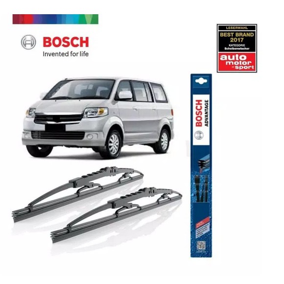 Wiper Mobil Suzuki APV Sepasang BOSCH Advantage 16 16 DUS BOSCH