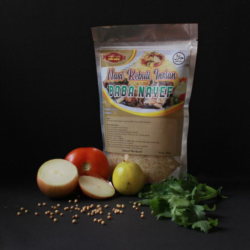 

NASI KEBULI INSTANT BABA NAYEF 350GR