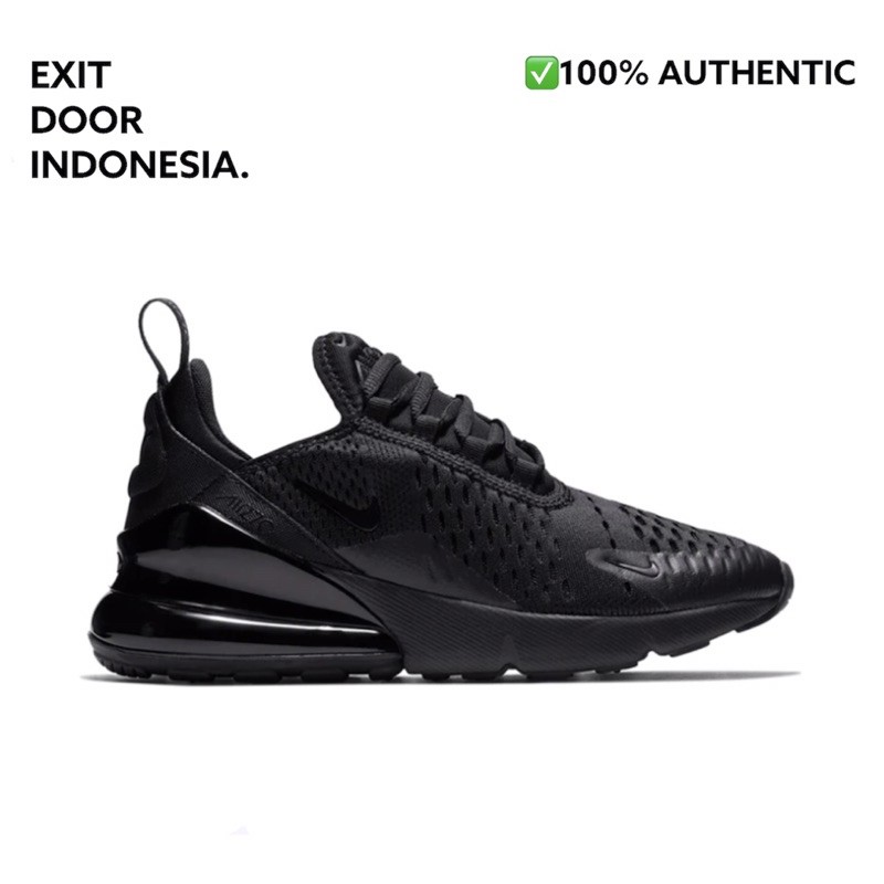 Jual Nike Air max 270 Kids GS - Black 