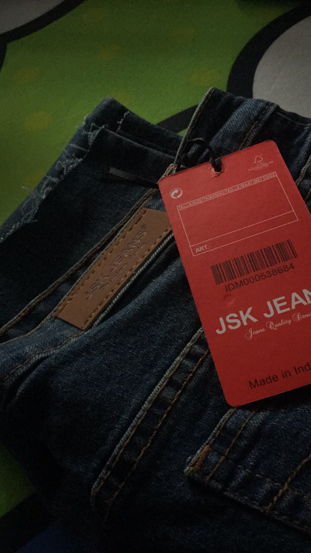 JSK 9132 Celana Skinny jeans wanita custom ufinished cut 