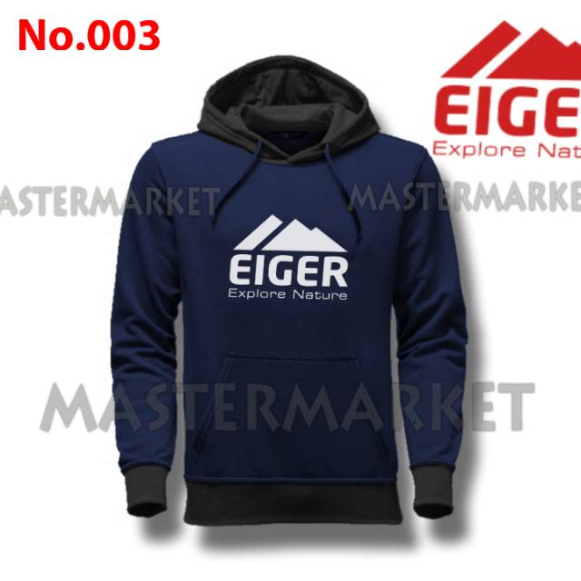 JAKET GUNUNG EICHER - JAKET CATTON FLEECE ORIGINAL. CUCI GUDANG