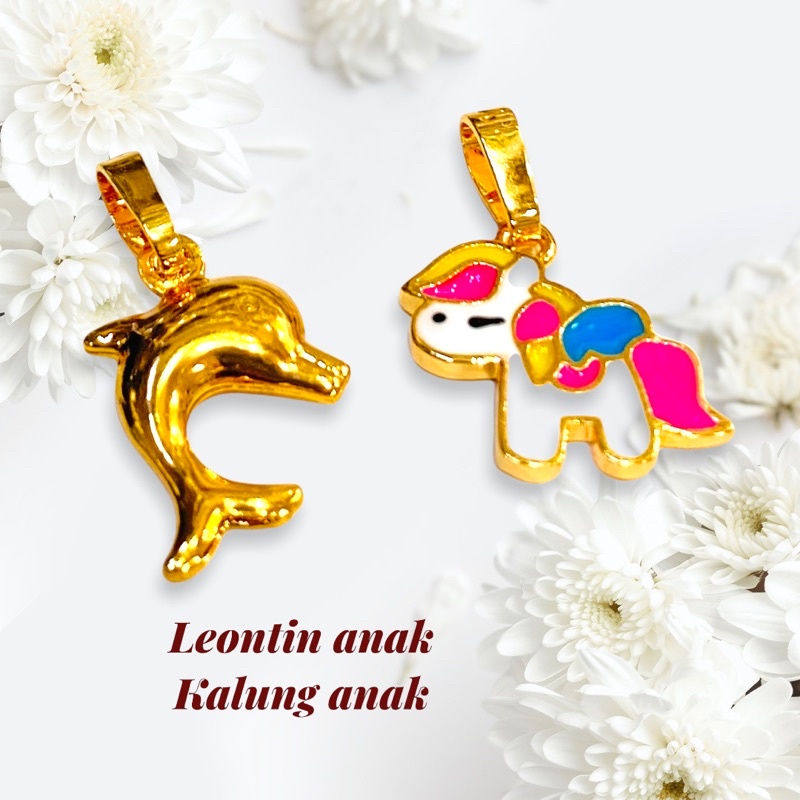 leontin kalung anak//perhiasan anak//kalung