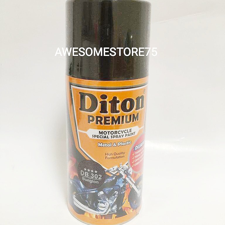 DITON PREMIUM DB 302 **** BUNGLON VIOLET Ungu / MOUVE RED Merah Cat Semprot Pilox Pylox DB302