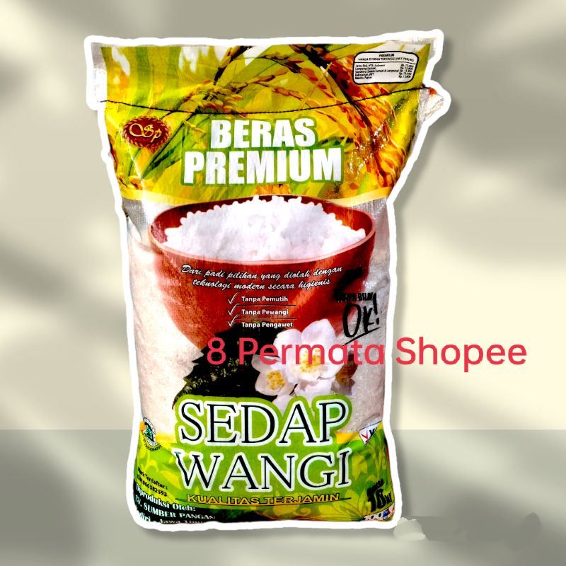 

Beras SEDAP WANGI 10kg Premium Satu Pabrik Sama Lahap