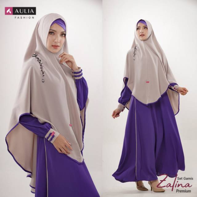 Gamis Aulia Zalina Prium gamis syari ori