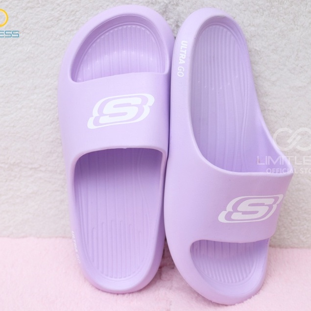 Sandal Slide Wanita Korean Style Limitless Sendal Wanita Slop Terbaru Sendal Slip On Cewek Sketchers Empuk