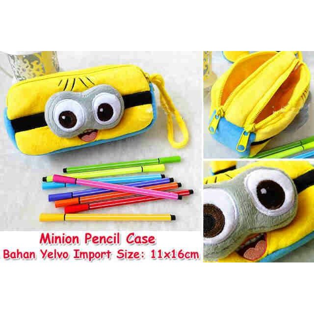 

minnion case tempat pensil dompet serbaguna