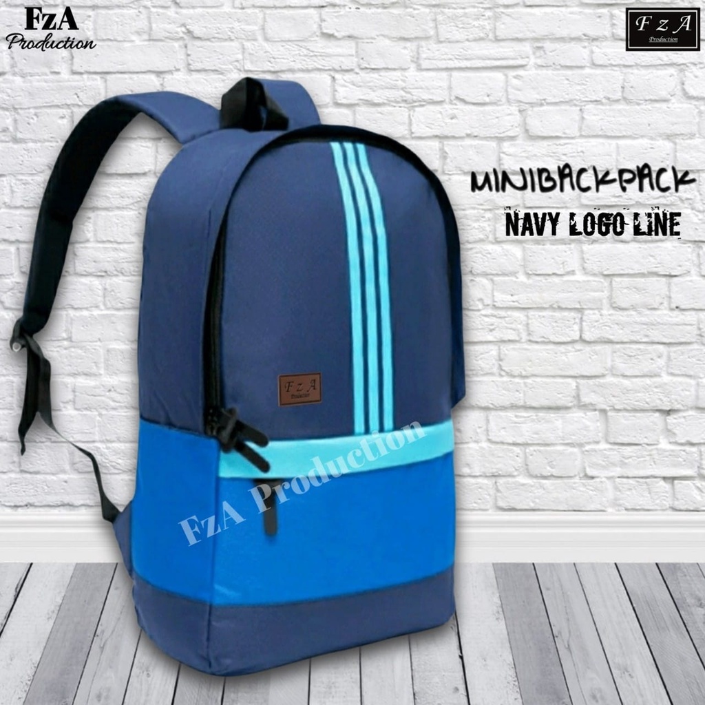 FzA Official - Tas Ransel Distro Casual Pria Wanita / Tas Ransel Laptop Backpack Sekolah Kuliah Distro Original Tas Punggung Laptop - BLLN