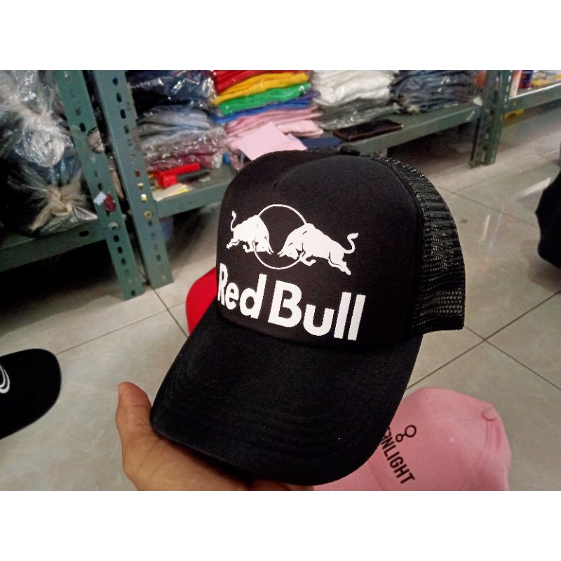 TOPI TRUCKER REDBULL