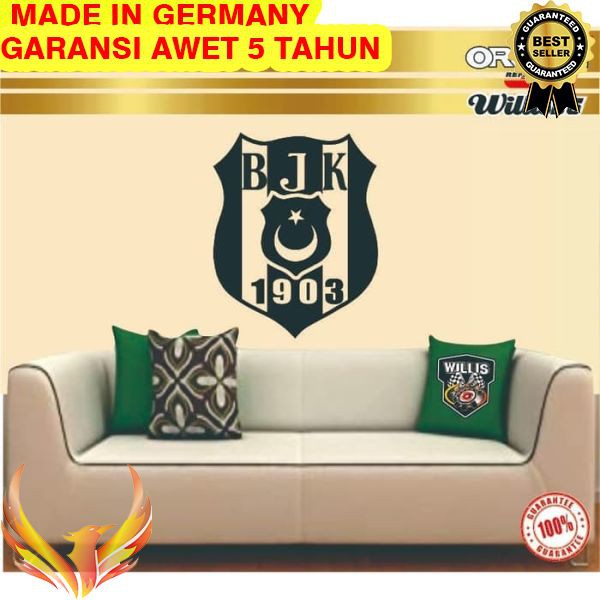

TERMURAH Wall Sticker Stiker Cutting Logo Club Sepak Bola Besiktas Tuki 60 Cm Phoenix Star