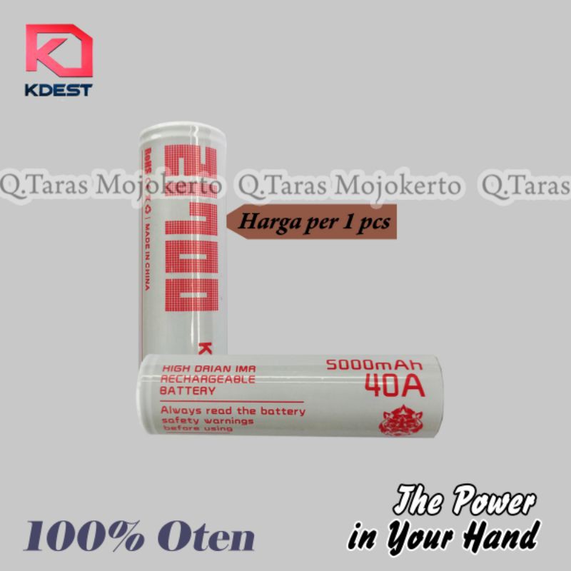 Baterai 21700 KDest 5000 mAh Authentic