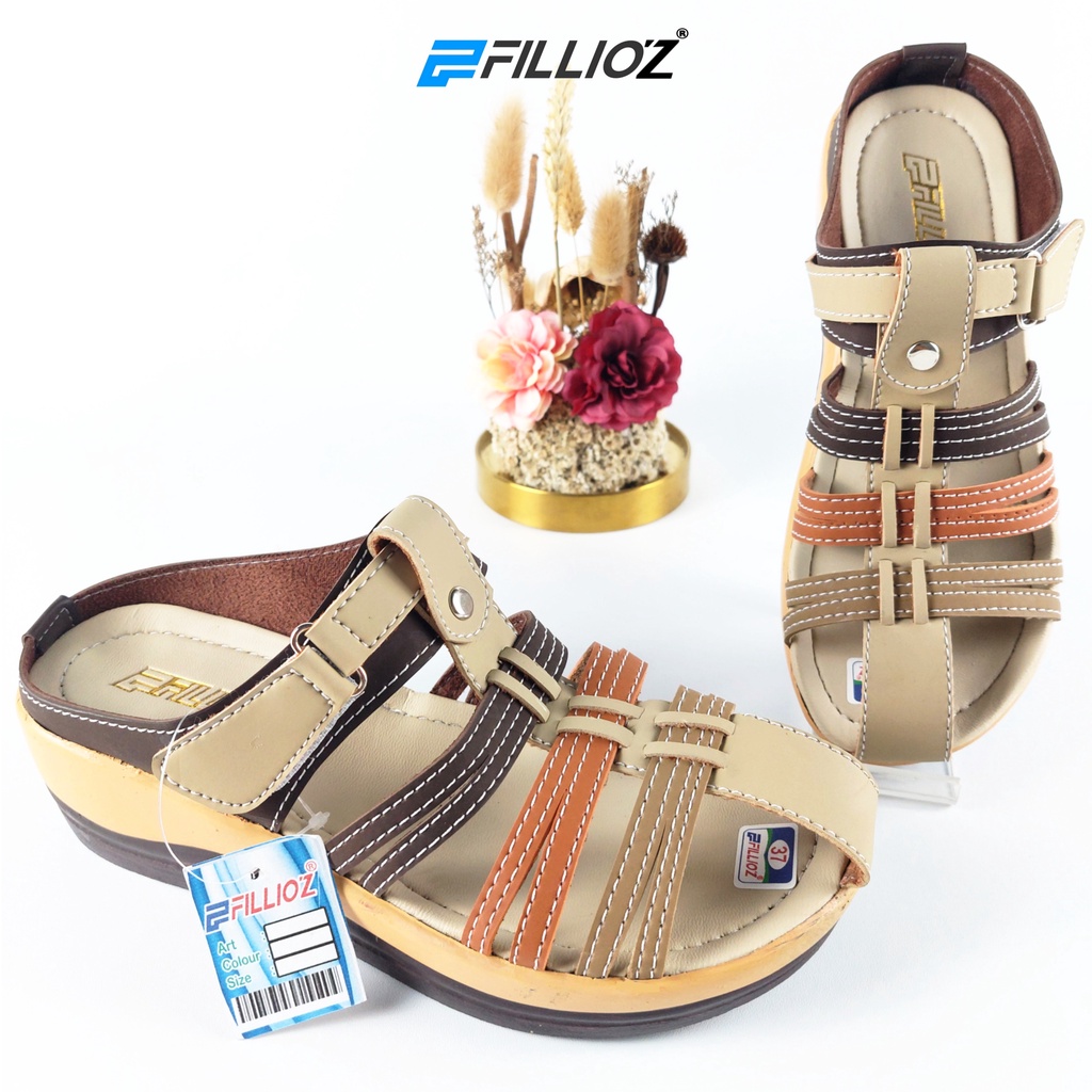 Wedges Sandal Wanita Terbaru Tiara Fillioz FL.RT Murah