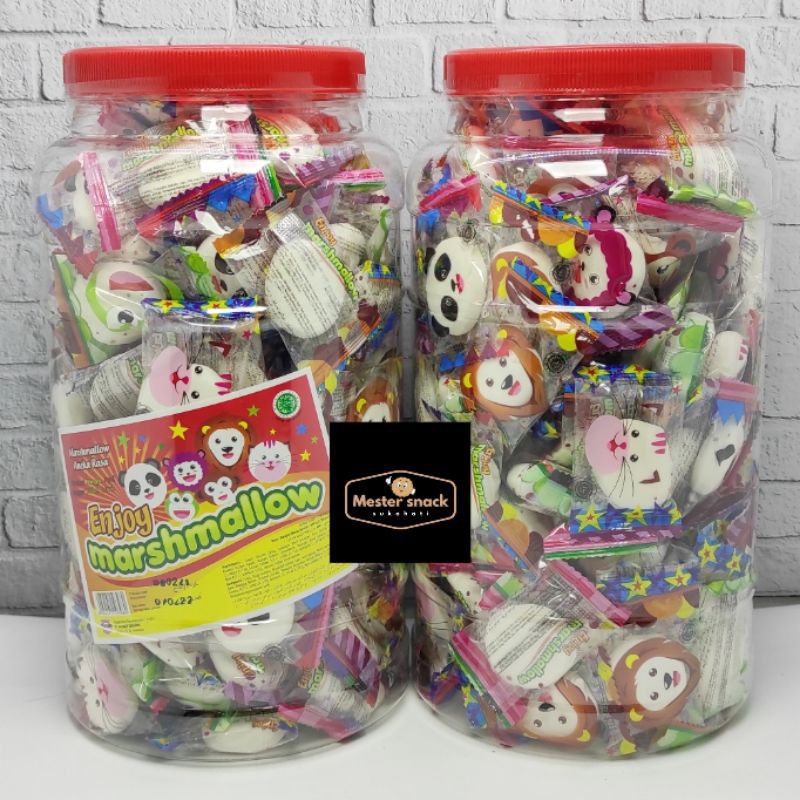 

enjoy Marshmellow,isi 150 pcs